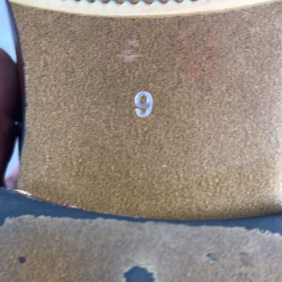 Bruno Marc Prince Brown Leather Oxfords Sz 9 - Picture 5 of 6